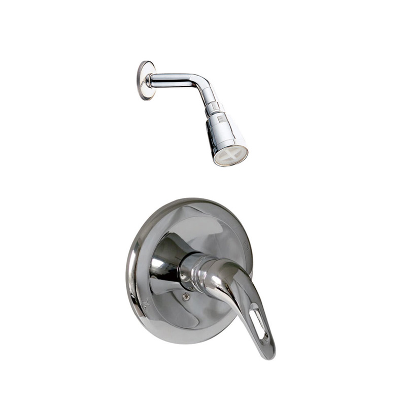 Brass Bathroom Shower Set Wall Mounted Shower Faucet with Spout  F9605R