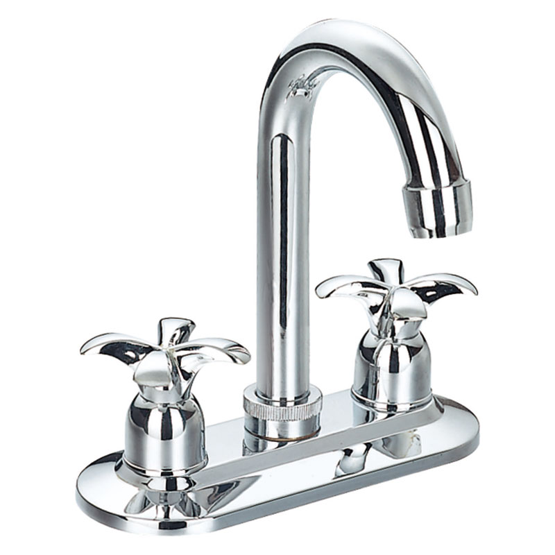 Two handles basin faucet F42171