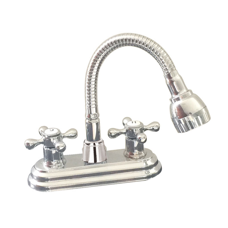 Two handles basin faucet F4281