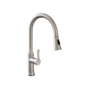 Single Handle Pull Down Sprayer Kitchen Faucet Chrome Plate with CUPC NSF LEAD FREE Certificate F80044