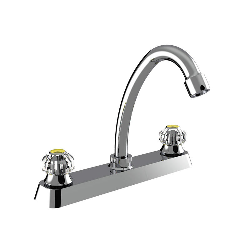 Brass Dual handle Kitchen Faucet two handle kitchen faucet good quality  B21-F8219C