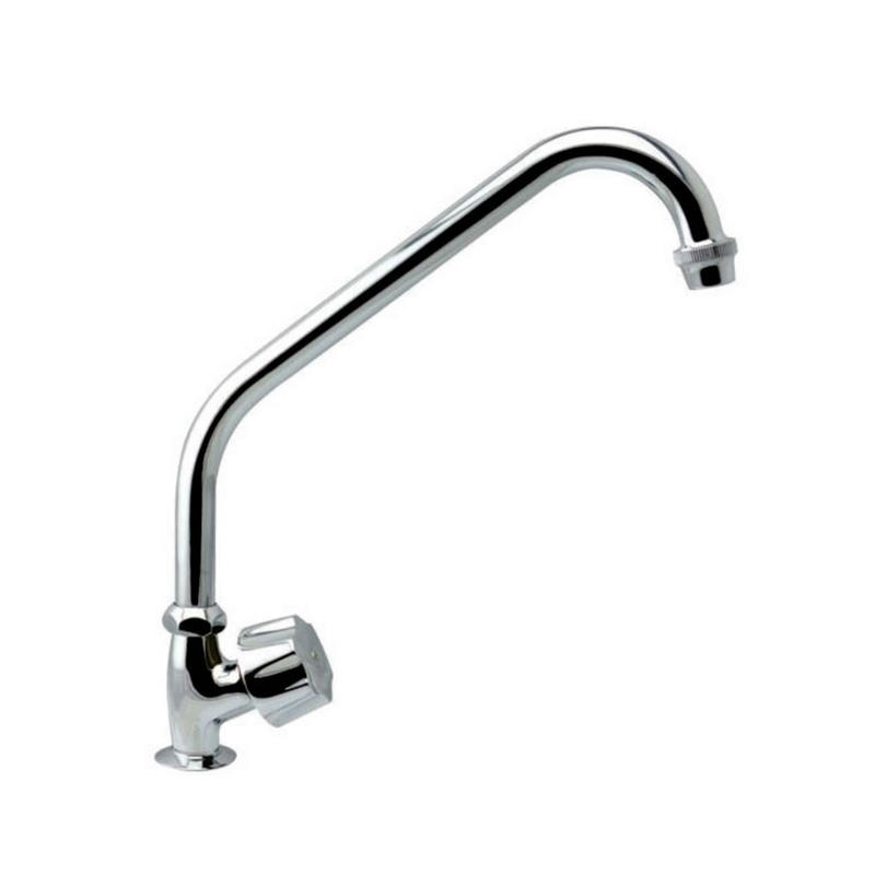 Zinc Chromed Cold Water Kitchen Faucet F1304