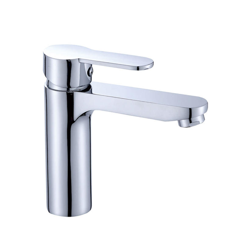 Unoo sanitary zinc faucet single handle wash basin mixer middle east market F40004