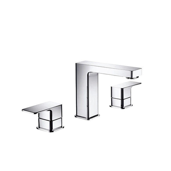 Delve into the Spread Chrome Waterfall Basin Faucet
