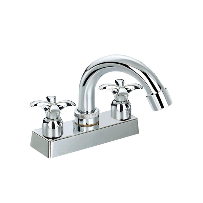 Factory Wholesale Price High Quality Chrome Brass Kitchen basin bath Sink Faucet Hot Cold Mixer Tap  F4213