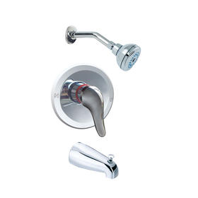 zinc handle tub&shower UPC parts automatic shower faucet  F9621