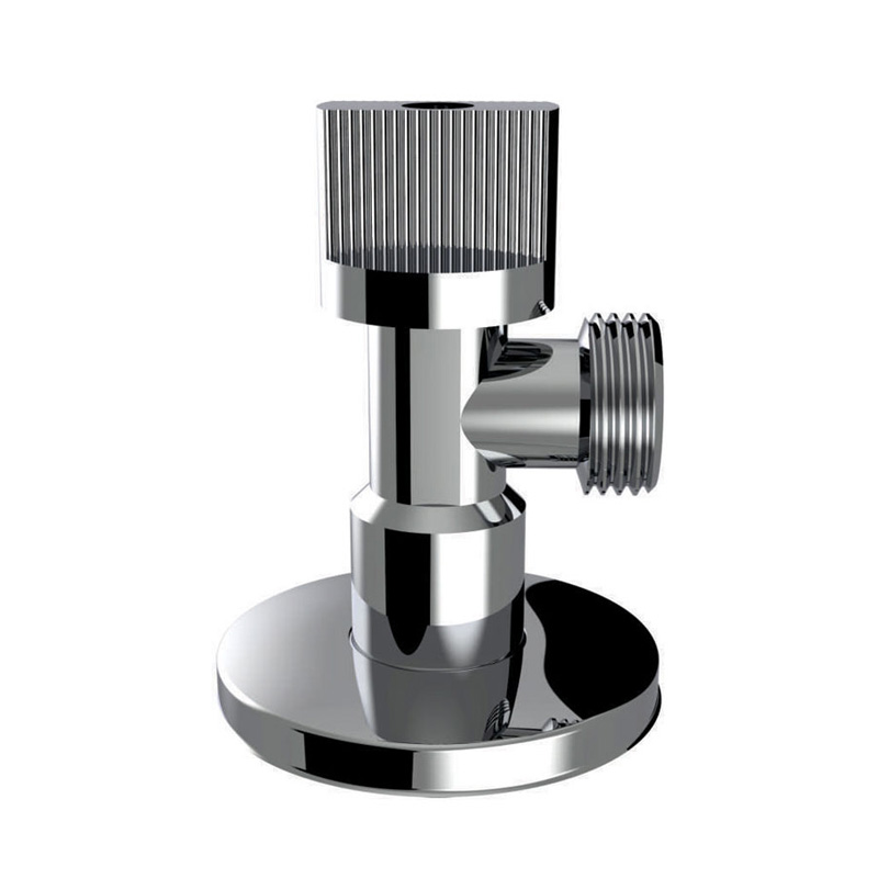Zinc Angle Valve, Shut Off Water Angle Stop Valve, for Faucet and Toilet, Wall Mounted A361
