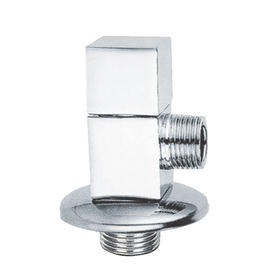 Zinc Angle Valve, Shut Off Water Angle Stop Valve, for Faucet and Toilet, Wall Mounted M16