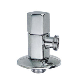 Zinc Angle Valve, Shut Off Water Angle Stop Valve, for Faucet and Toilet, Wall Mounted M20
