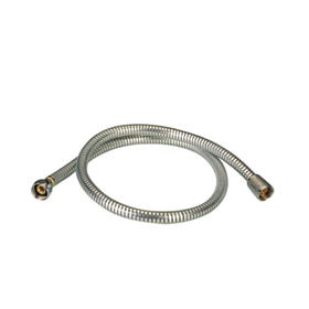 Hot Sale stainless steel braided toilet hose flexible cheap push up tubes P0032