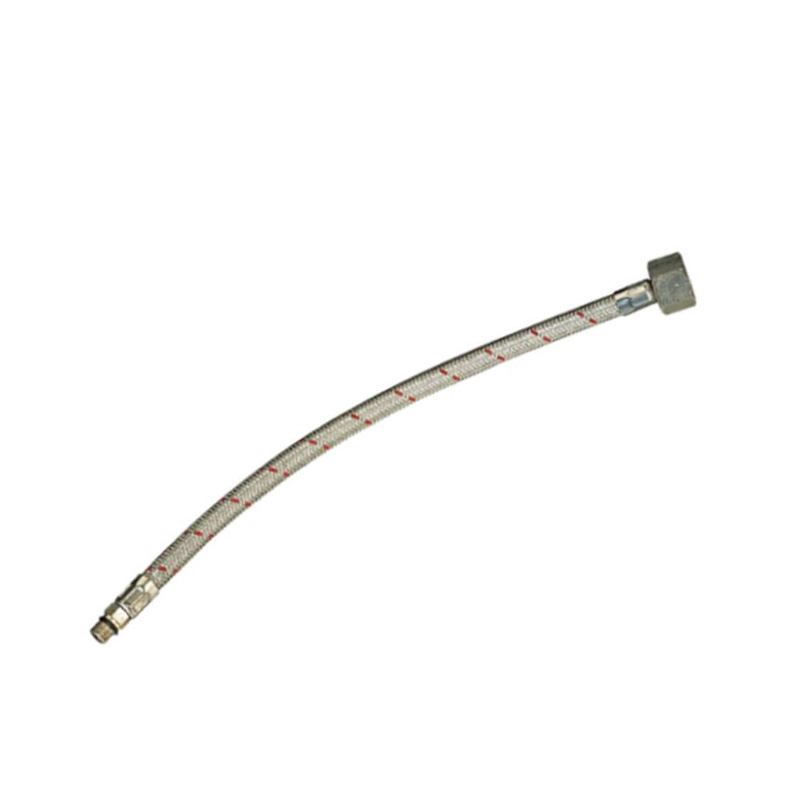 hex brass wire braided flexible toilet plumbing hose  P0047