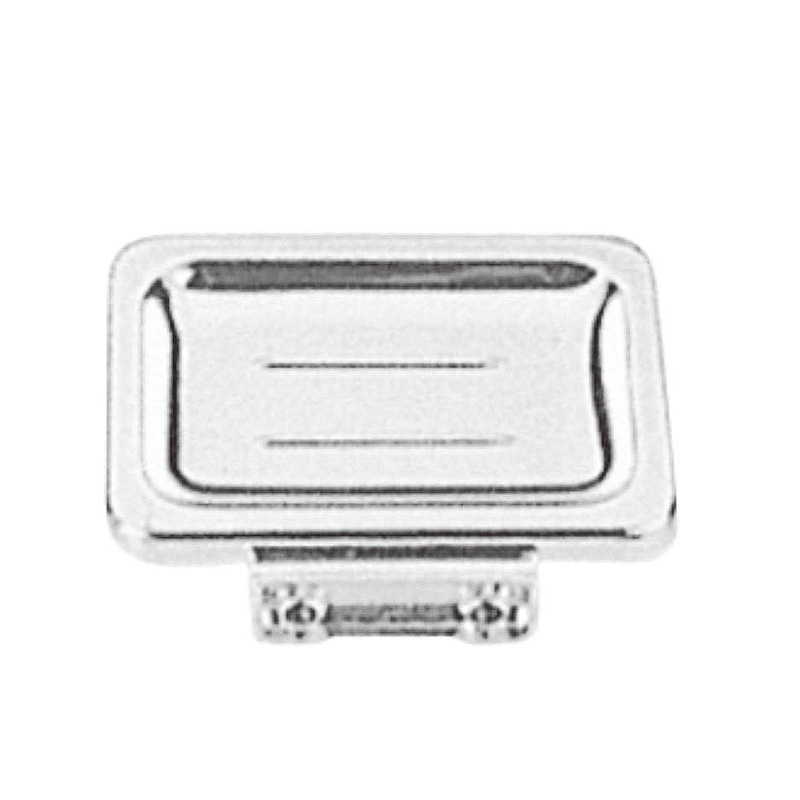 PLASTIC SOAP DISH CHROMR PLATE P160