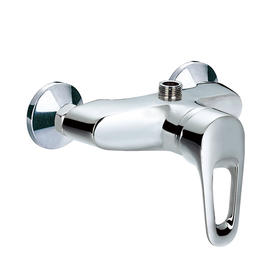 zinc faucet single lever hot/cold water wall-mounted shower mixer M23-4