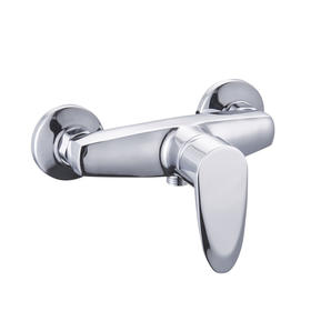 zinc faucet single lever hot/cold water wall-mounted shower mixer UN-10024