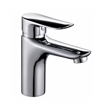 zinc faucet single lever hot/cold water deck-mounted basin mixer UN-10071