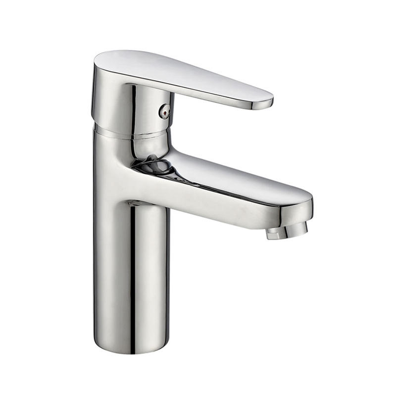 zinc faucet single lever hot/cold water deck-mounted basin mixerUN-10341