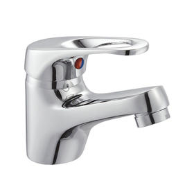 zinc faucet single lever hot/cold water deck-mounted basin mixer  UN-10371
