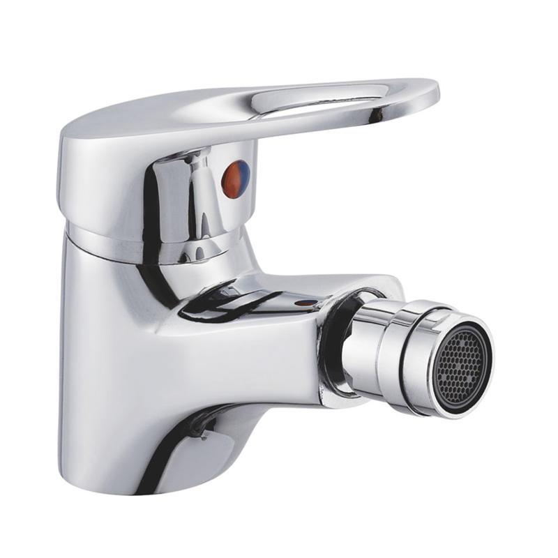 brass faucet single lever hot/cold water deck-mounted bidet mixer  UN-10372