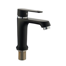 zinc faucet single lever hot/cold water deck-mounted basin mixer UN-10391