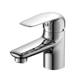 zinc faucet single lever hot/cold water deck-mounted basin mixer UN-10411