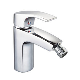 zinc faucet single lever hot/cold water deck-mounted bidet mixer UN-20042