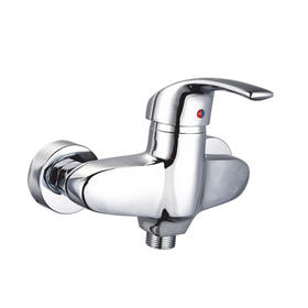 zinc faucet single lever hot/cold water wall-mounted shower mixer UN-20054