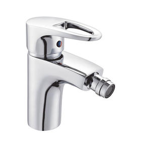 zinc faucet single lever hot/cold water deck-mounted bidet mixer UN-20142