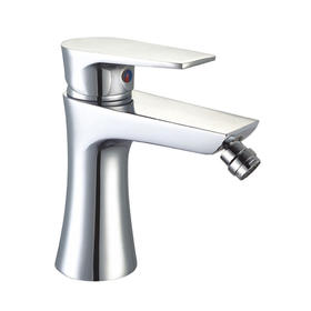 zinc faucet single lever hot/cold water deck-mounted bidet mixer UN-20292