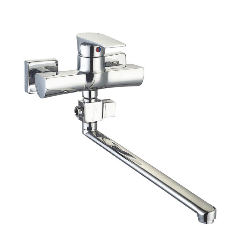 zinc faucet single lever hot/cold water wall-mounted kitchen mixer, sink mixer UN-20296