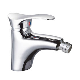 zinc faucet single lever hot/cold water deck-mounted bidet mixer UN-20462