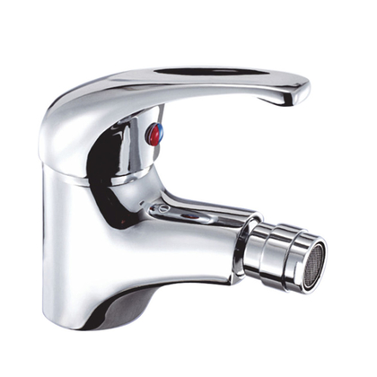 zinc faucet single lever hot/cold water deck-mounted bidet mixer UN-20512