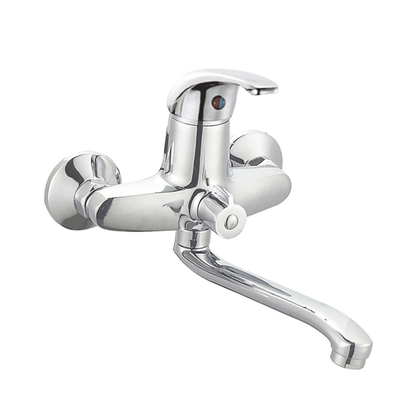 zinc faucet single lever hot/cold water wall-mounted kitchen mixer, sink mixer  UN-20516