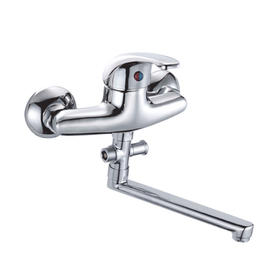 zinc faucet single lever hot/cold water wall-mounted kitchen mixer, sink mixer UN-20516A