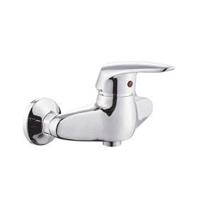 zinc faucet single lever hot/cold water wall-mounted shower mixer  UN-20574
