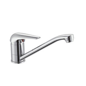 zinc faucet single lever hot/cold water deck-mounted kitchen mixer, sink mixer UN-10098