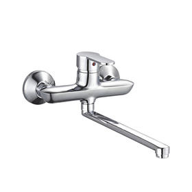 zinc faucet single lever hot/cold water wall-mounted kitchen mixer, sink mixer UN-20065
