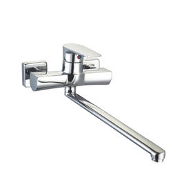 zinc faucet single lever hot/cold water wall-mounted kitchen mixer, sink mixer UN-20295