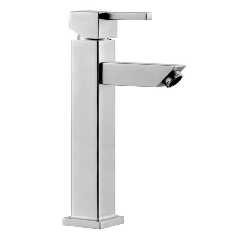 Unoo sanitary zinc faucet single handle wash basin mixer middle east market F40058H