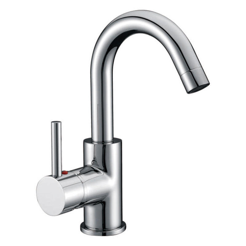 Unoo sanitary zinc faucet single handle wash basin mixer middle east market F40115