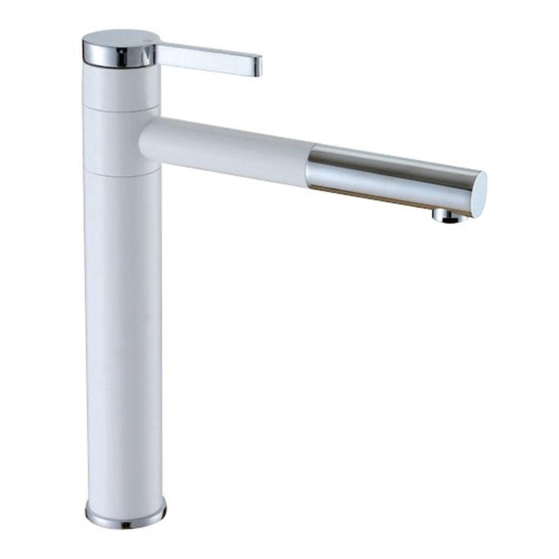 Unoo sanitary zinc faucet single handle wash basin mixer middle east market F40175H