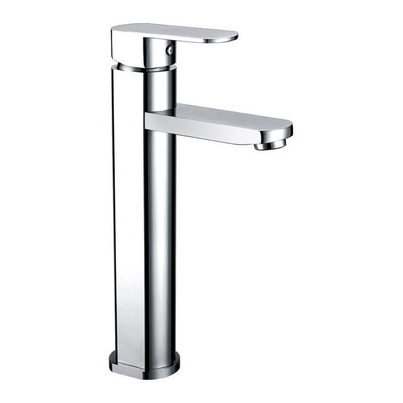 Single Handle Basin Faucet Brass Body 35 cm Cartridge Chrome Plate 30 cm Height F40203H