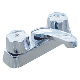 Two handles basin faucet F42001