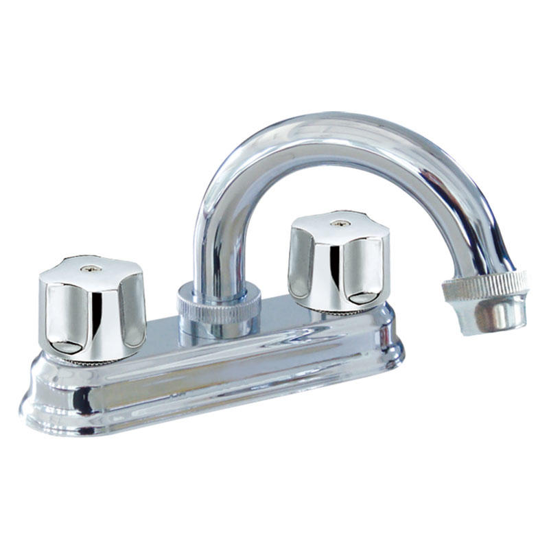 Two handles basin faucet F42022