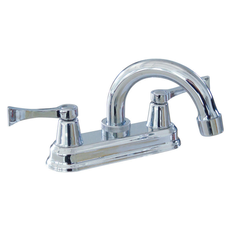 Two handles basin faucet F42023