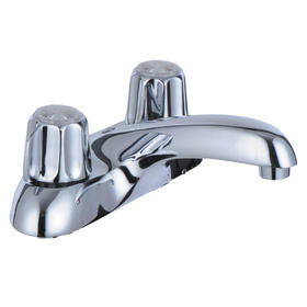 4' Center two handle lavatory faucet lead free Cupc NSF bathroom faucet Chrome plate F42040-4