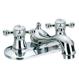 Two handles basin faucet F42045