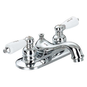 Two handles basin faucet F42059
