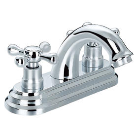 Two handles basin faucet F42077