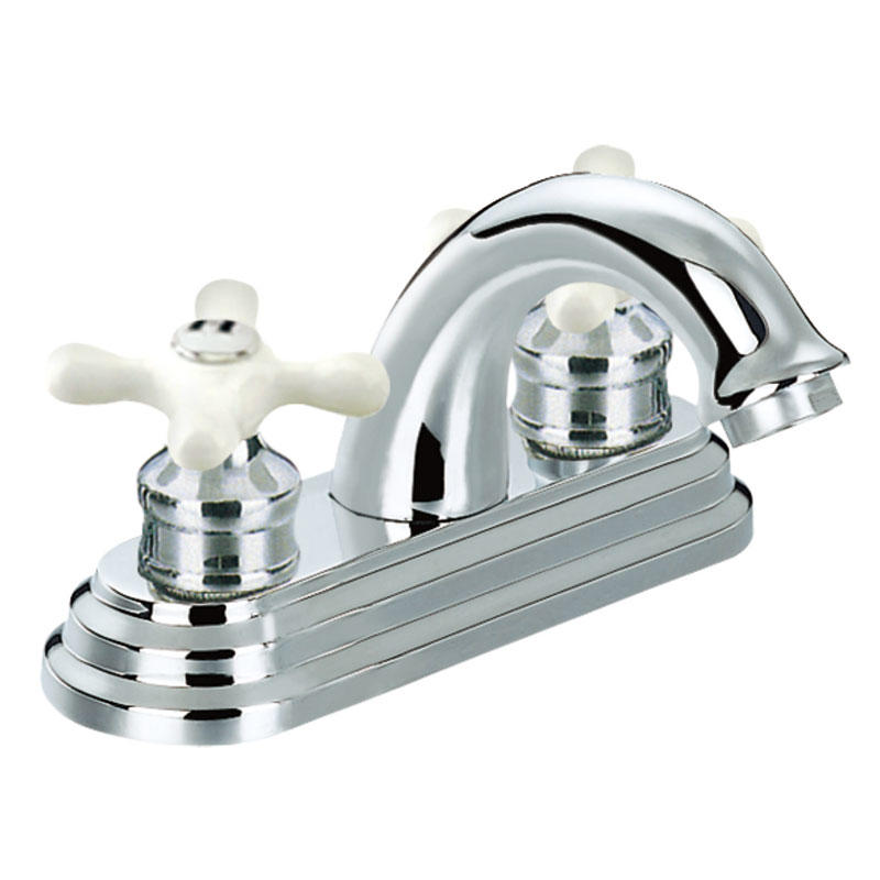Two handles basin faucet F42080