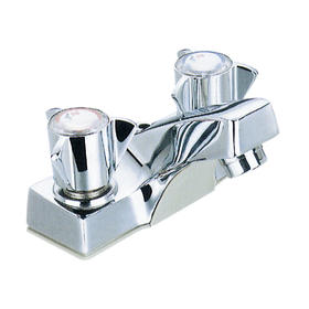 Two handles basin faucet F42085